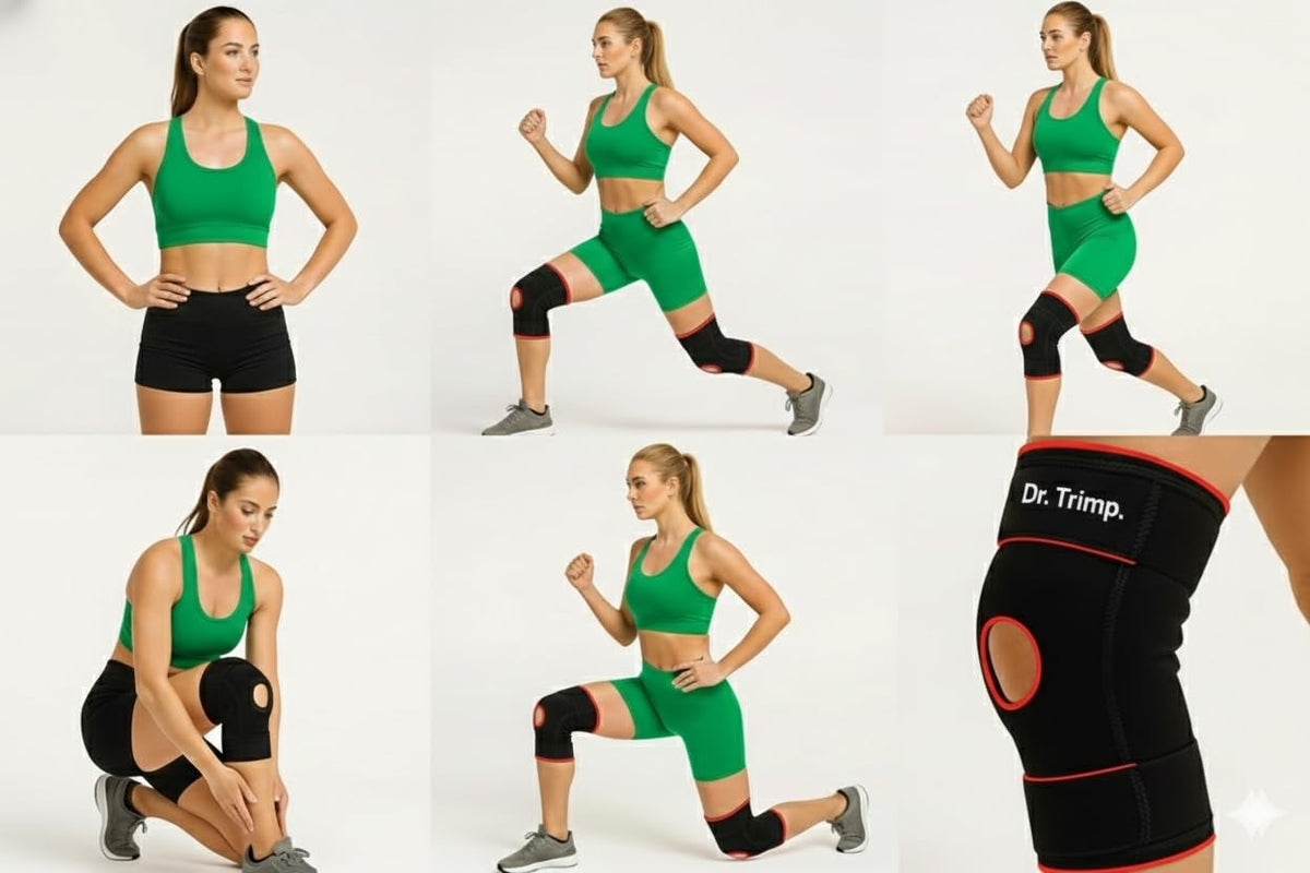Knee Support Pair (Pack of 2) for Pain Relief