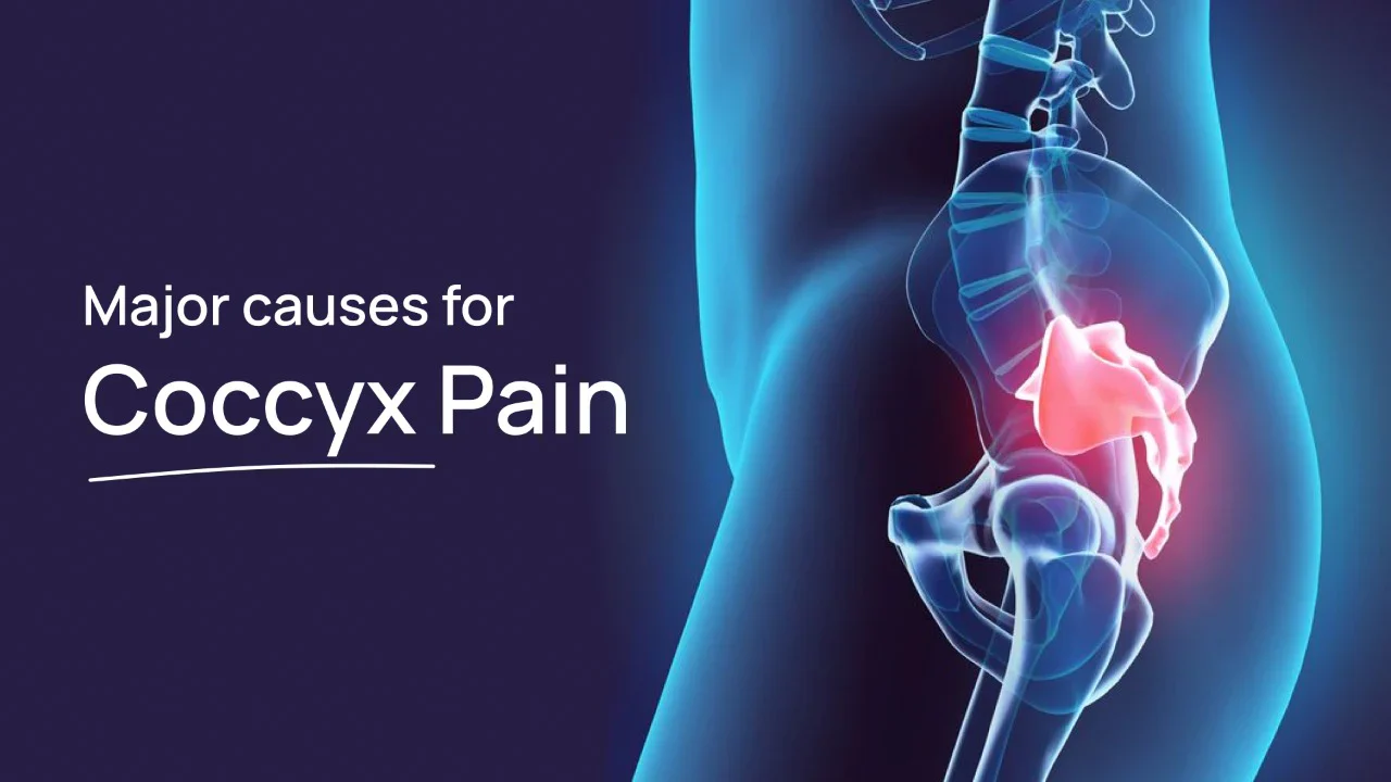5 Major causes of Coccyx Pain