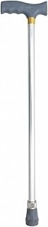 Dr.Trimp Adjustable Aluminum Walking Cane with ergonomic T-handle and gold accent