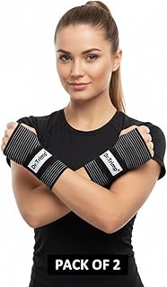 Dr.Ortho Pro Compression Knee Sleeves pair in black red and grey
