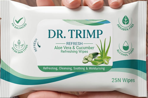 Facial Wet Wipes for Face (Pack of 25) | Makeup Remover Wipes | Gentle Cleansing Wipes for Daily Use, Travel & On-the-Go Freshness | All Skin Types