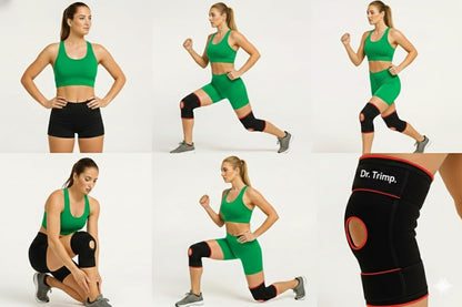 Knee Support Pair (Pack of 2) for Pain Relief